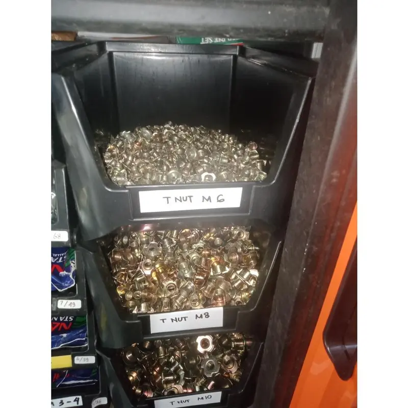 Mur Tanam Baut Cakar Mur T Nut Baut Cakram Baut Tanam Kayu M6 M8 M10 - M-6 4