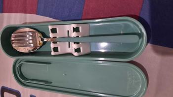 Product Review of OHSOME - Alba Sol Cutlery Set / Set Alat Makan / Satu Set Sendok Garpu Orange / Yellow / Green / Blue / Dark Green Kitchenware from O**a 1