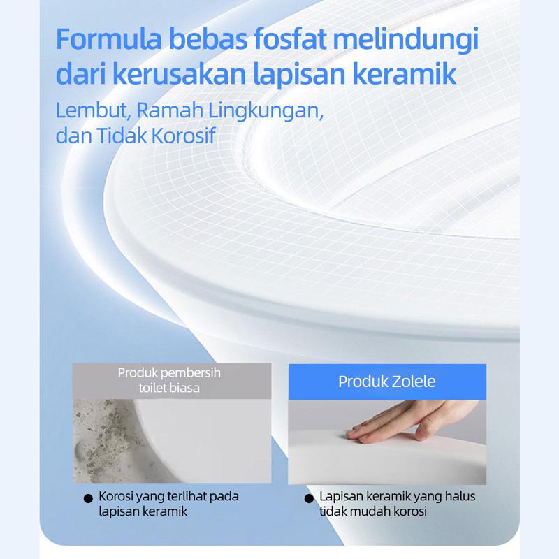 [KOL] Menjual dengan kerugian Zolele TC101 Tablet Biru Pembersih Kloset FRESH FLUSH Penyegar Dan Pewangi Wc Kloset