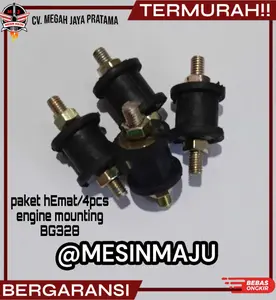 PAKET HEMAT 4PCS ENGINE MOUNTING BG328 ATAU KARET PENAHAN GETARAN MESIN BABAT RUMPUT BG328