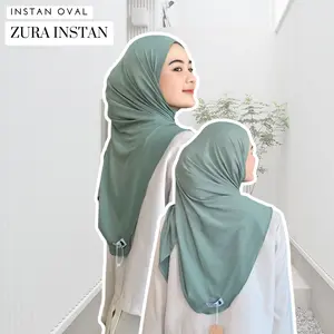 [48K GET 2]Dhinda Hijab|| Segiempat Hijab Instan Jersey Rayon