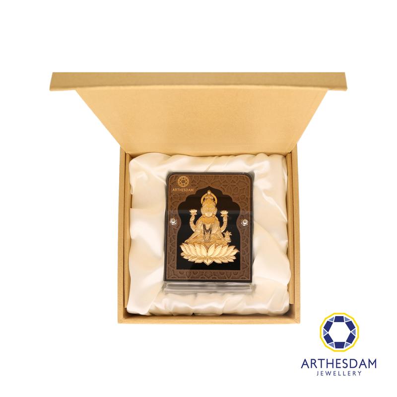 Product Introduction of Arthesdam Jewellery 999 Gold Goddess Lakshmi Display Frame 0