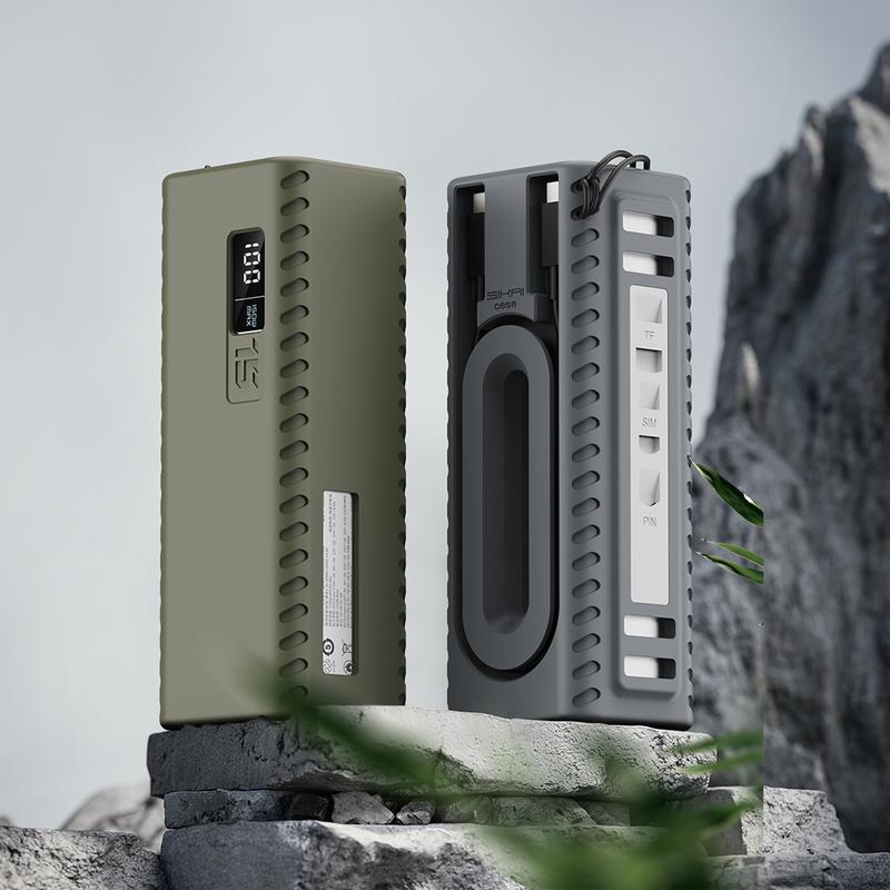 2025 NEW! [CUKTECH 15 Power Bank Case] Shockproof Silicone Cover ️Ultra Slim 2mm | Anti-Slip + Dustproof + Washable Hollow Design for Heat Dissipation | SIM Pin/Cable Storage SOFT SKIN FRIENDLY | OIL RESISTANT | TRENDY IN SG/MY/PH/ID 7