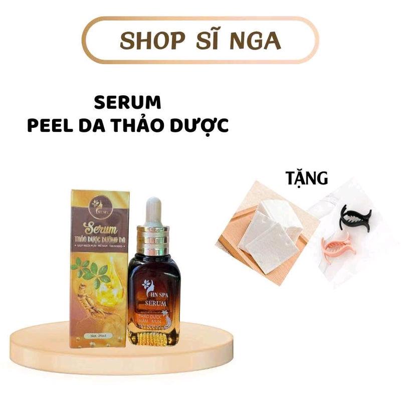 1 CHAI LẺ SERUM PEEL THẢO DƯỢC HN SPA 25ML _ HỔ TRỢ CẢI THIỆN LÀM ĐẸP DA Skincare