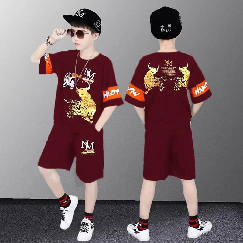 Setelan Baju Anak Laki-laki Model Terbaru Ukuran M L XL - Fashion 5