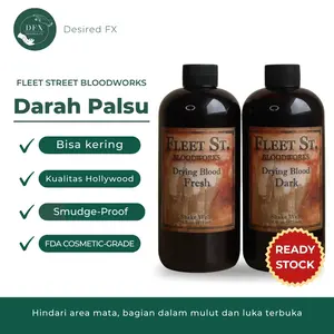 [READY REPACKED] FLEET ST DRYING BLOOD yang kecil| DARAH PALSU | FLEET STREET BLOOD | SFX DARAH PALSU | FX MAKEUP | TEATER | THEATRE MAKEUP | COSPLAY