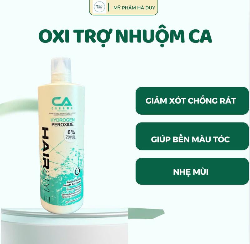  OXI TRỢ NHUỘM MÀU TÓC CA TRỢ THỦ KHÔNG THỂ THIẾU KHI NHUỘM TÓC 