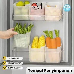 Grove Maison Kotak Penyimpanan Pintu Kulkas Serbaguna / Food container kulkas / Box Organizer Keranjang