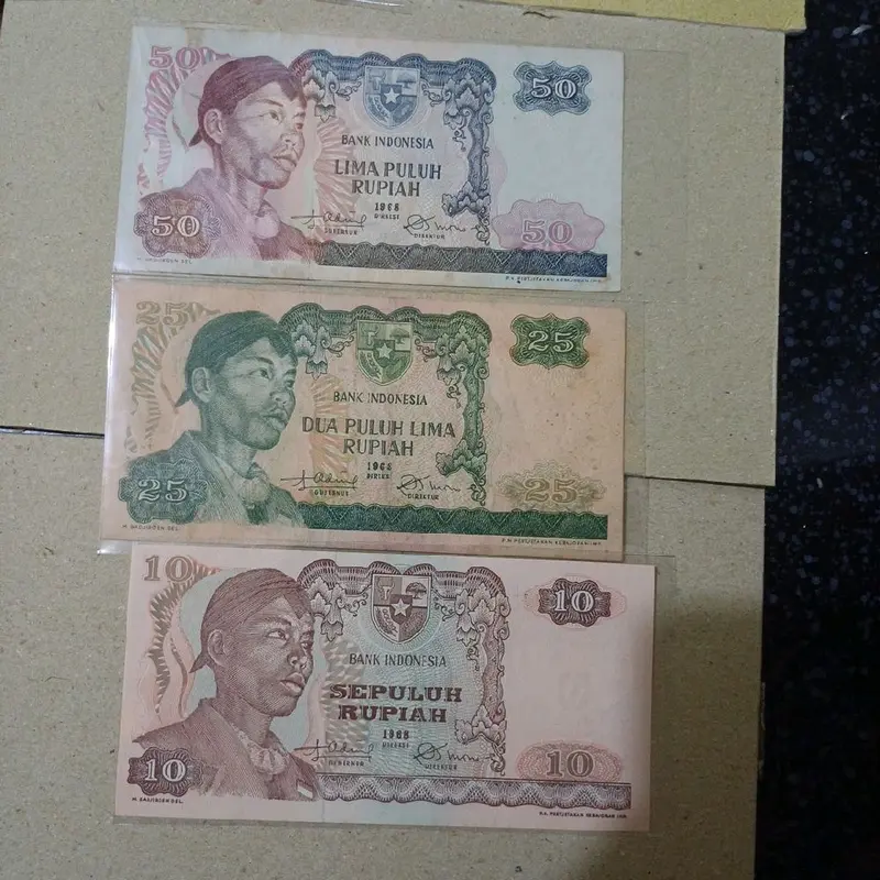 Set Seri Jendral Sudirman Tahun 1968 - 9 Lembar 4
