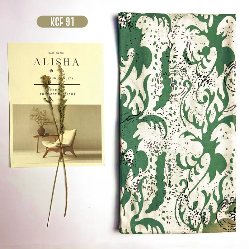 ALISHA KAIN BATIK ORIGINAL (MV) | KCF 90-112 | KAIN BATIK KATUN PRIMA | Kain Batik Premium | Kain Batik Pekalongan | Kain Batik Murah  | Ringan dan adem 0