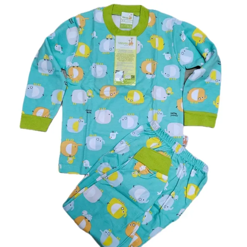 Terbaru!!! Piyama Big Size Velvet Junior (1psg) 7