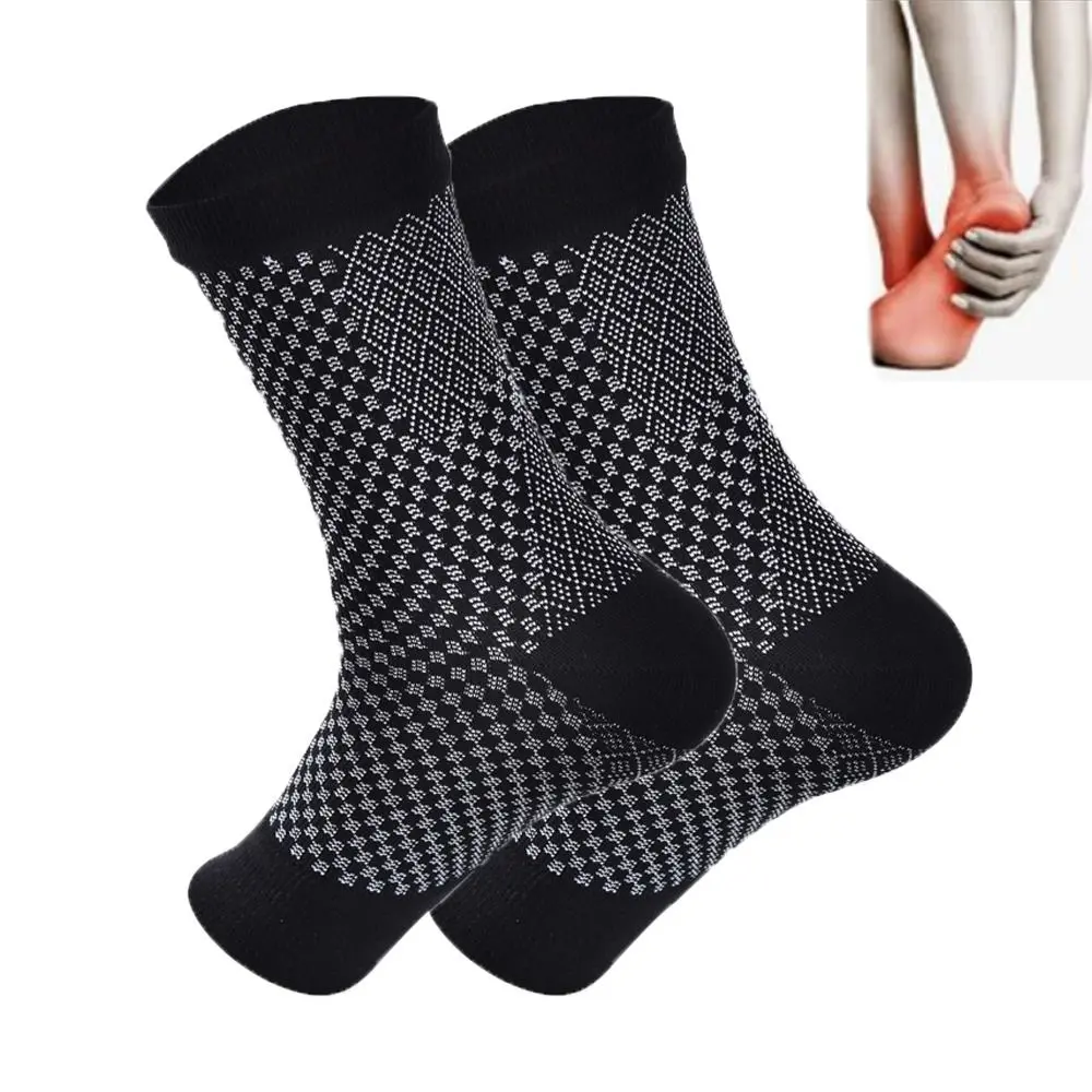 Stokin Neuropati, Bahan Nilon, Selesa Dipakai, Melegakan Sakit Kaki, Perlindungan Kaki, Lengan Buku lali Comprex, Penyerapan Peluh, Bernafas, Melegakan Menenangkan, Stokin Mampatan, Untuk Wanita dan Lelaki
