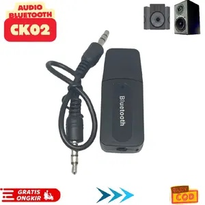 RECEIVER BLUETOOTH CK-02 MUSIK AUDIO WIRELESS NON BLUETOOTH JADI BLUETOOTH SPEAKER CK02