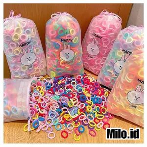 MILO - KARET DONAT POUCH BESAR ISI BANYAK DENGAN VARIAN WARNA-WARNI MENARIK DEWASA ANAK