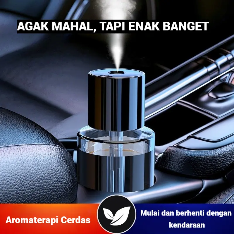 Smart Automatic Car Parfum Mobil Aromatherapy Oil Pewangi Pengharum USB Otomatis Sensor