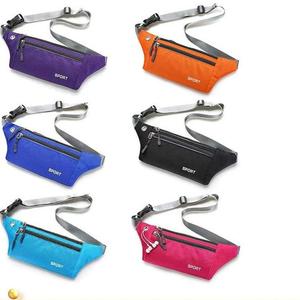 Beg Pinggang Sukan, Untuk Lelaki dan Wanita, Sesuai untuk Berlari dan Kecergasan Luaran, Ringan, Tahan Lama, Beg Rapat, Beg Telefon Kalis Air, Beg Perniagaan waist  bag  men Outdoor Sports