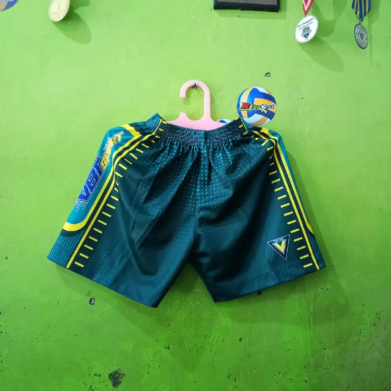 Celana Voli Full Printing Depan Belakang Size M - Bahan Lotto Nyaman untuk Olahraga - Sport 6