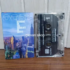 kaset pita tape OASIS Standing on the shoulder of giants