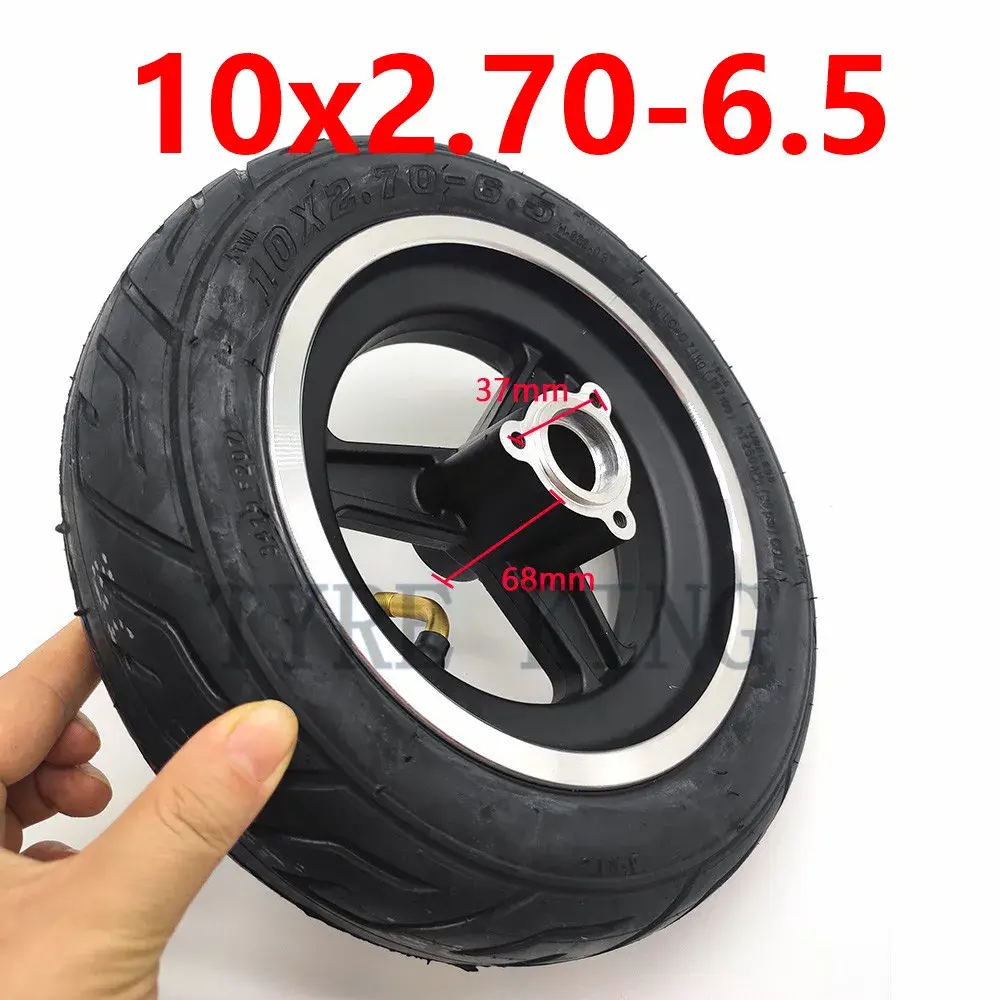 10 Inch 10X2.70-6.5 Vacuum Tyre Wheels for Balance Scooter Xiaomi Nine Balanced Car Electric Scooter Tubeless Tire Wheel