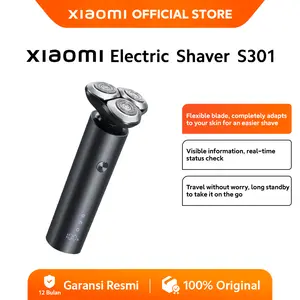 Xiaomi Electric Shaver S301 | Flexible blade | Visible information real-time status check | Long standby | Alat pencukur (Official Store]