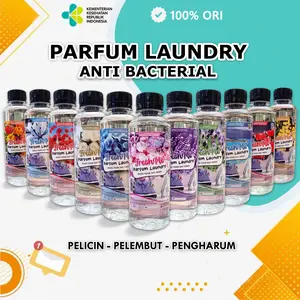 Parfum Laundry Freshme Aroma Hotel Terwangi, Pengharum dan Pelicin Setrika, Anti Bakteri Netto 250ml - Rose Merah