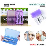 Gambar Gunting Kecil Kuku Capitan Manicure Set Paket Gunting Kuku Korek Telinga Manicure Pedicure Set 4IN1 Pedicure Gunting Kuku Pembersih shude dari AMS variasi Kota Tangerang Selatan 1 Tokopedia