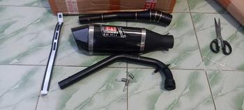 Product Review of KNALPOT RACING YOSHIMURA R11 SUARA BASS VIXION R15 FU MX CBR GSX TIGER MEGAPRO SONIC SUPRA GTR SLL from t**o r**5 0