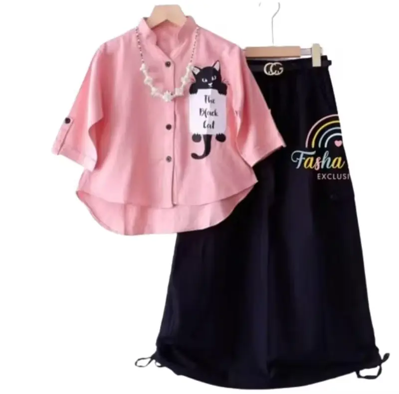CATTY SET KIDS SETELAN ANAK PEREMPUAN TERBARU DAN KEKINIAN 1