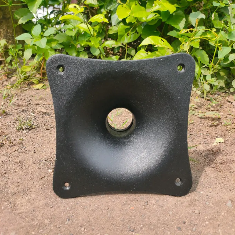 Horn Tweter Aluminium Cor Ukuran 15x15 dengan Cat Oven Powder Coating - Jam 3