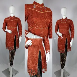 Kebaya Modern Kebaya Tunik Payet Kebaya Belah Samping Kebaya Wisuda Kebaya Lamaran Atasan Wanita Kondangan