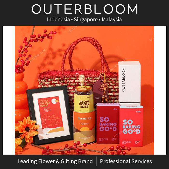 Gambar Parcel Imlek - Outerbloom CNY Ruby Mulan Bag Hampers dari Outerbloom Kota Administrasi Jakarta Selatan Tokopedia