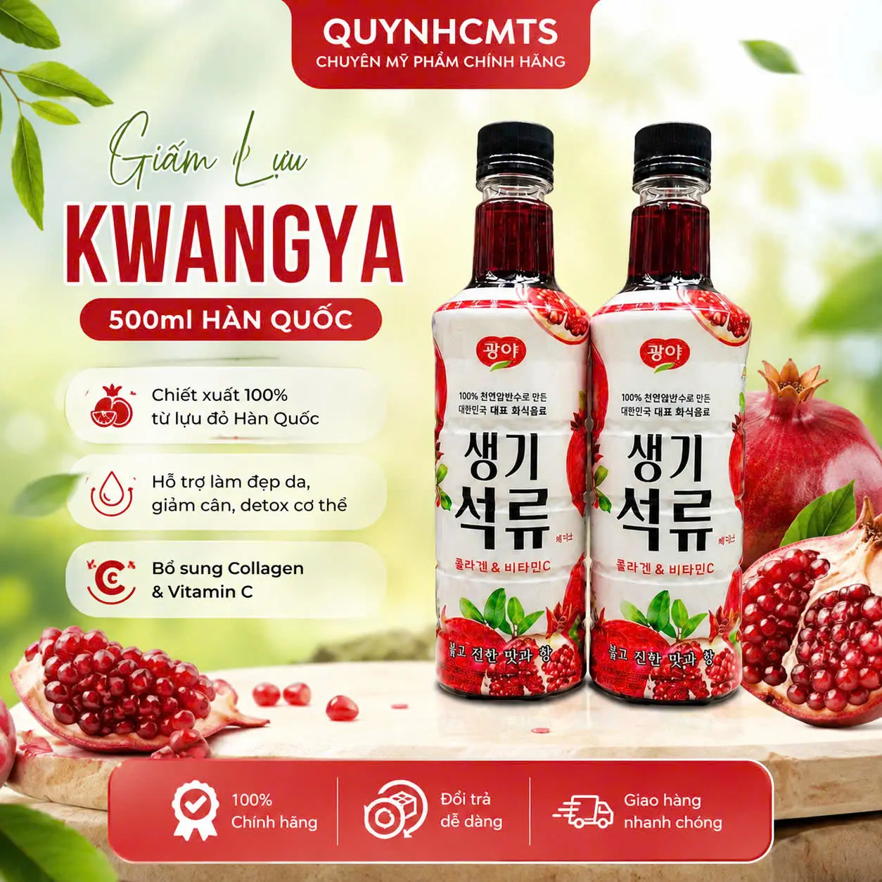 2 Lựu KW 500ml