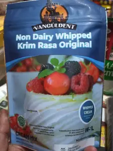 Vanguldent Non Dairy Whipped Krim Rasa Original - Whip Cream Bubuk - Bubuk Krim Nabati