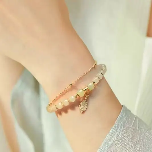 【001Benefit khusus customer baru, terbatas pd 1 orderan】Gelang Wanita Fashion Elegant Style    YNBK066 6