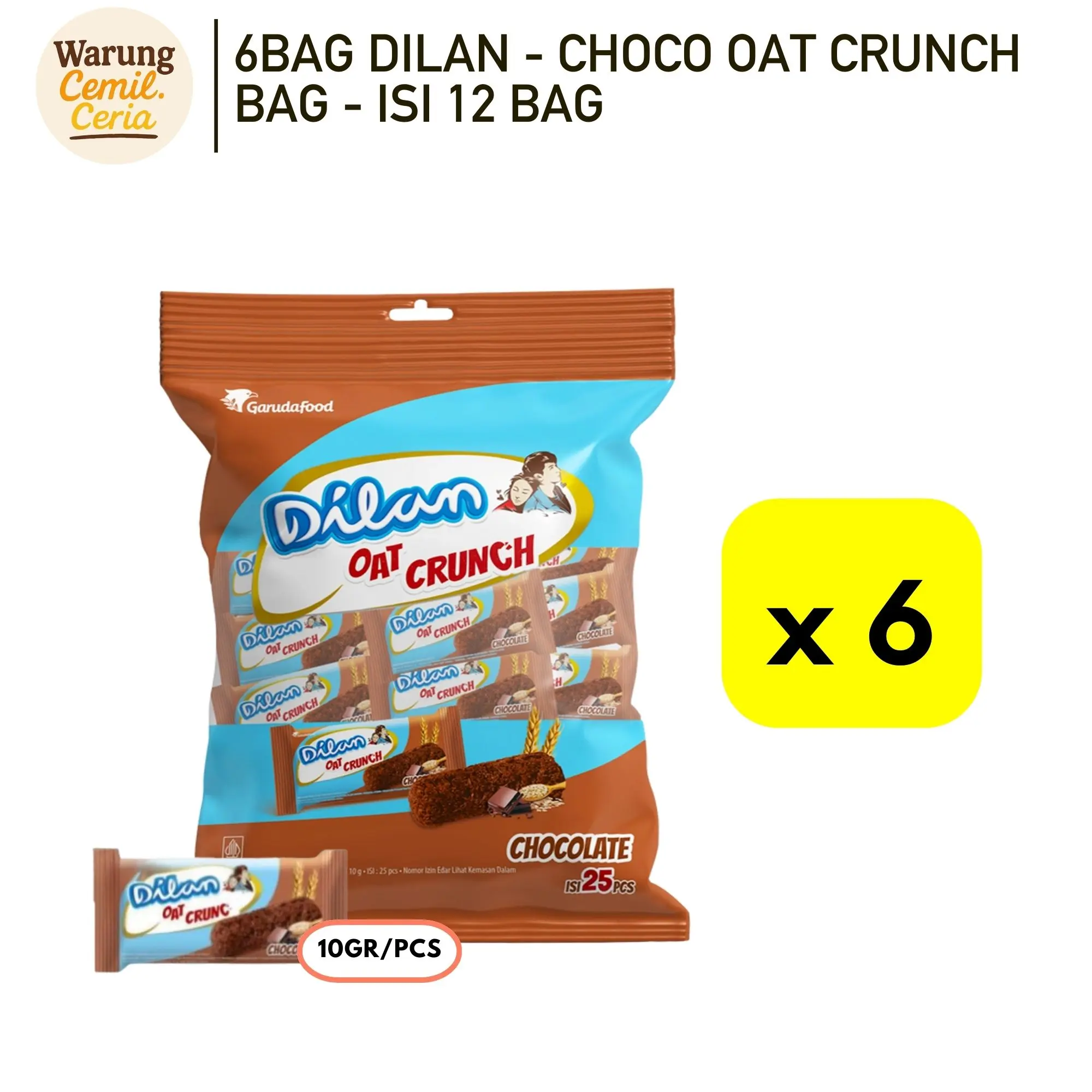 6 bag dilan oat crunch