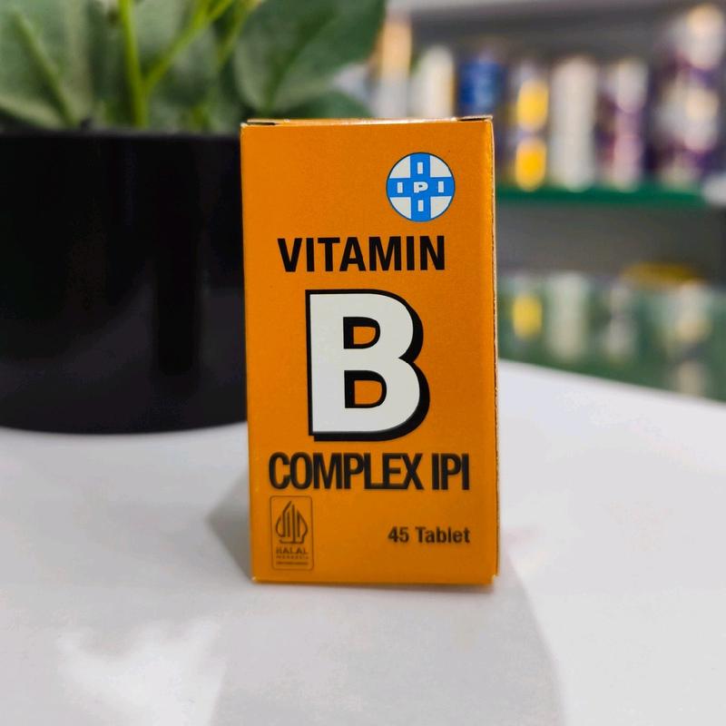 VITAMIN B COMPLEX IPI TAB 45S TUBE 1