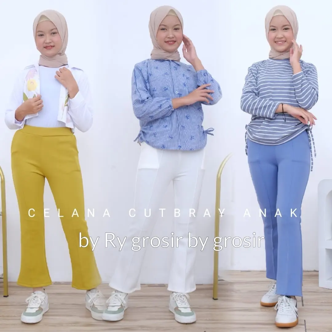 Celana Anak Scuba Cutbray Fashion