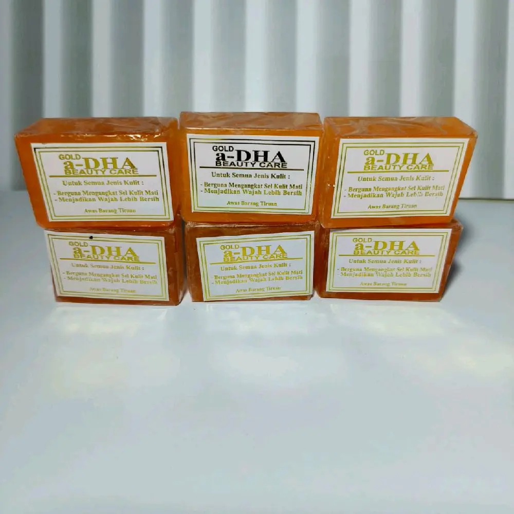 6PCS // SABUN A DHA GOLD BEAUTY CARE ORIGINAL