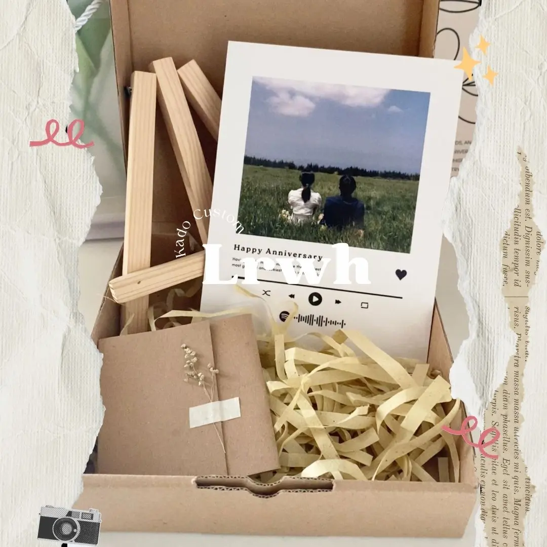 Foto Custom Easel Kayu Kado Custom Ultah Anniv Graduation