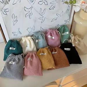 Cartmax - Pouch Mini Lucu Serut Serbaguna Polos Dompet Kosmetik Pouch Korea