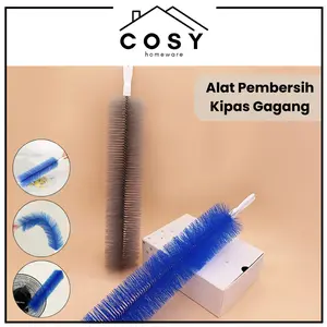 COSY Alat Pembersih Kipas Gagang Panjang / Sikat Pembersih Serbaguna Multifungsi Bisa Lipat / Pembersih Jendela Debu Kotoran