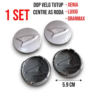 Dop velg tutup centre roda ukuran 5.9 daihatsu xenia terios luxio grandmax