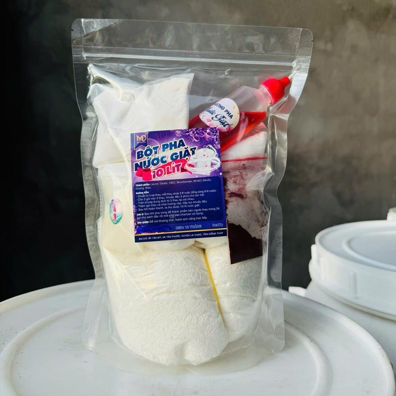 Màu Đỏ - Hygen đỏ Bột Pha Nước Giặt 10 Lít . Loại 1 Chai Hương . Làm Sạch Quần Áo