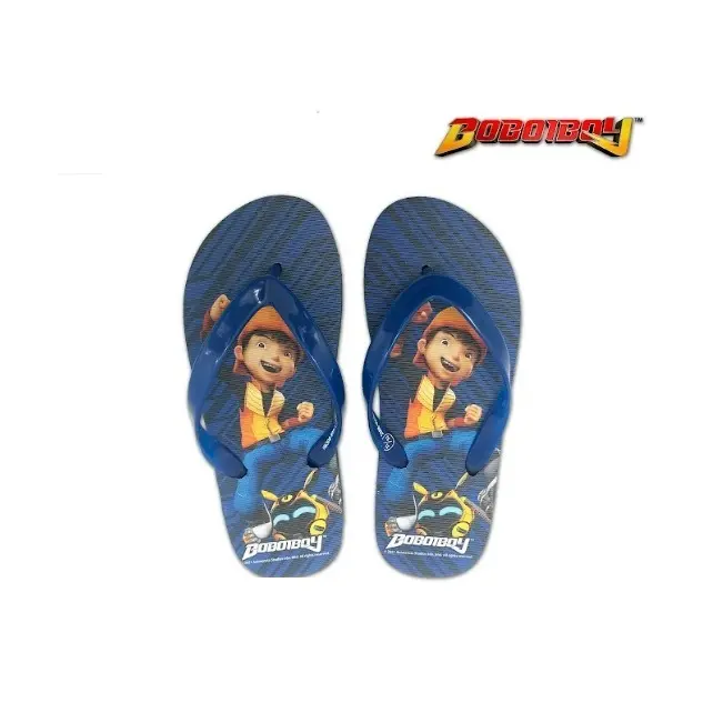 BoBoiBoy Kids Slipper Navy 2668 seliper kanak Outdoors