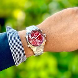 Montre Seiko LASSALE CHRONOGRAPH CAW007J PREMIUM 7T32-6A69 - Vintage Années 90, Neuf Avec étiquettes