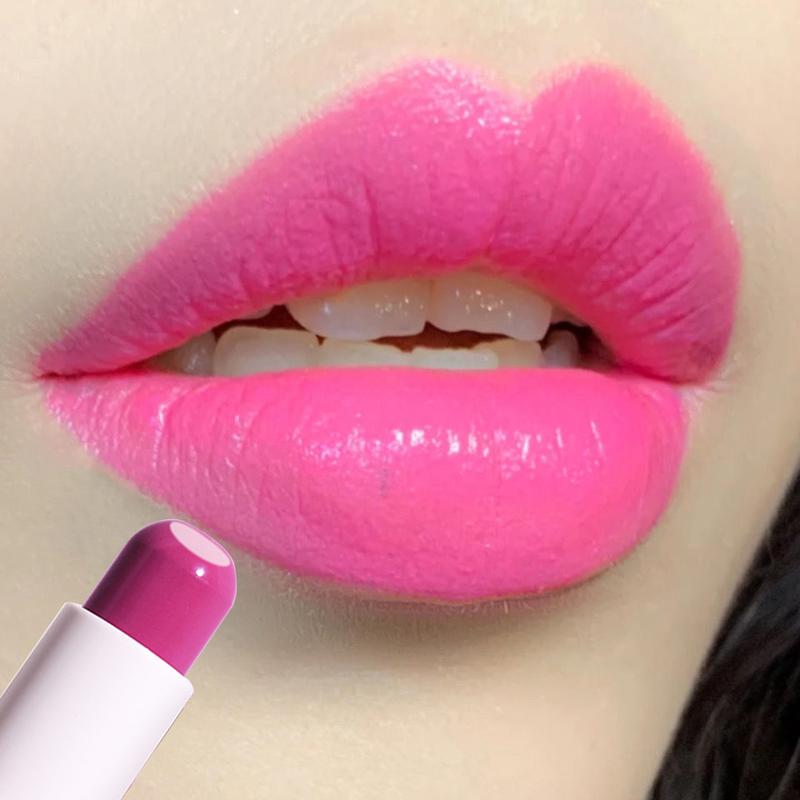 Son Môi Màu Hồng Barbie, Không Thấm Nước, Dán Môi Dưỡng Ẩm, Lâu Trôi, Không Dính Cốc, Son Bóng, Son Môi Dưỡng Ẩm, Mỹ Phẩm Trang Điểm 0