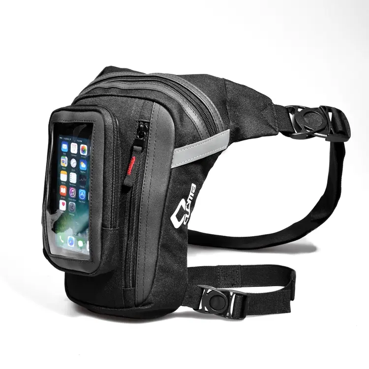 CUCYMA CB-1609 Motorcycle Thigh Bag with Touchscreen Phone Pocket