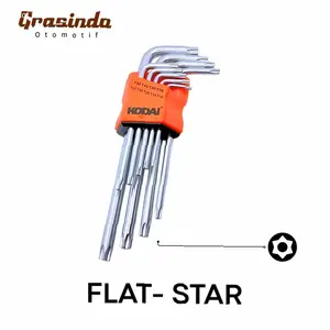 GOF Kunci L Set 9 pcs Leher Panjang Hex Key Wrench 9pcs - KODAI | Kekinian
