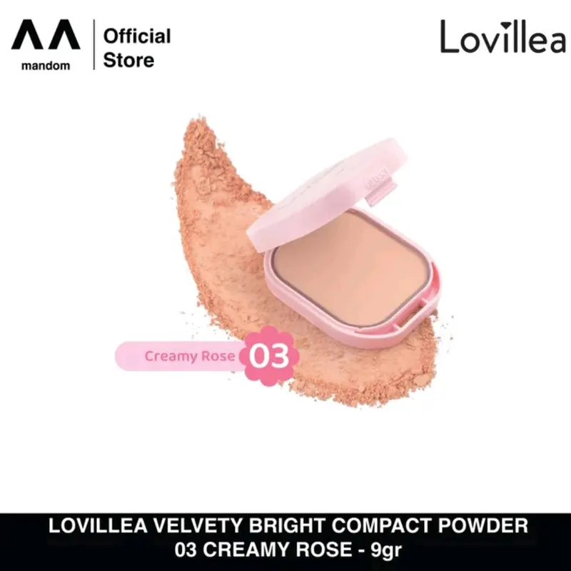 LOVILLEA Velvety Bright Compact Powder 9gr 3