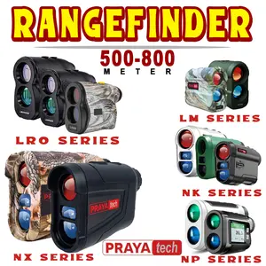 TEROPONG Teleskop Laser Range Finder ukur jarak 500 m 600 m  800 m meter Golf Hunting camera Binocular Camping
